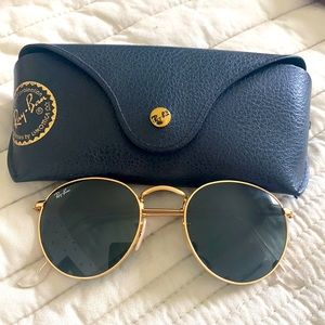 Ray Ban Round Metal Classic Gold